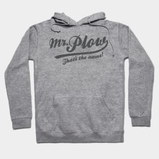 Mr. Plow (Black) Hoodie